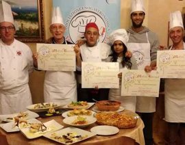 Terminato il corso di cucina regionale