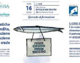 Molise Gourmet ha partecipato al corso sul pesce crudo