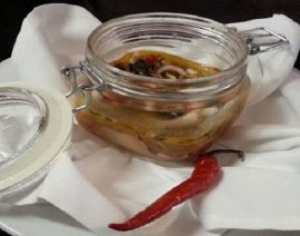 Guazzetto di molluschi in vaso cottura