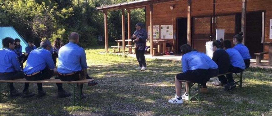 Il presidente incontra gli scout a Campomarino