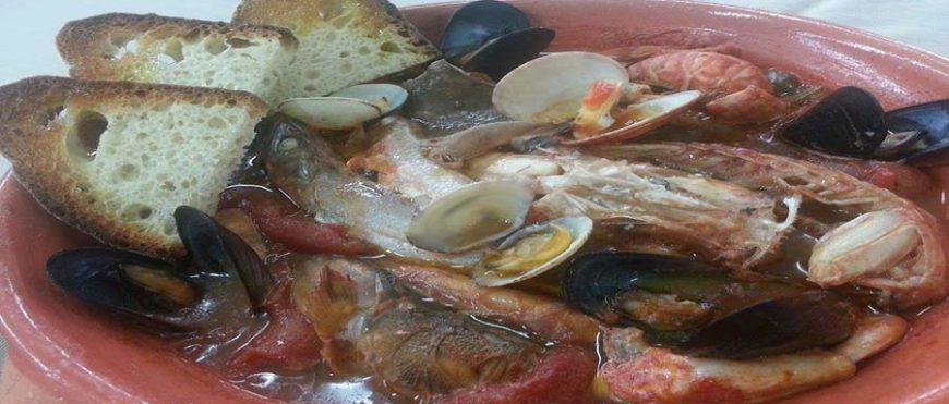 La schaffetta diventa una zuppa di pesce fantastica