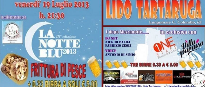 La notte blu con molise gourmet