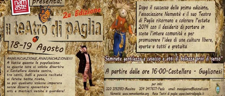 Cooking show interattivo al “teatro di paglia” di Guglionesi