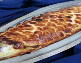 Un invidiabile pasticcio di salmone in crosta
